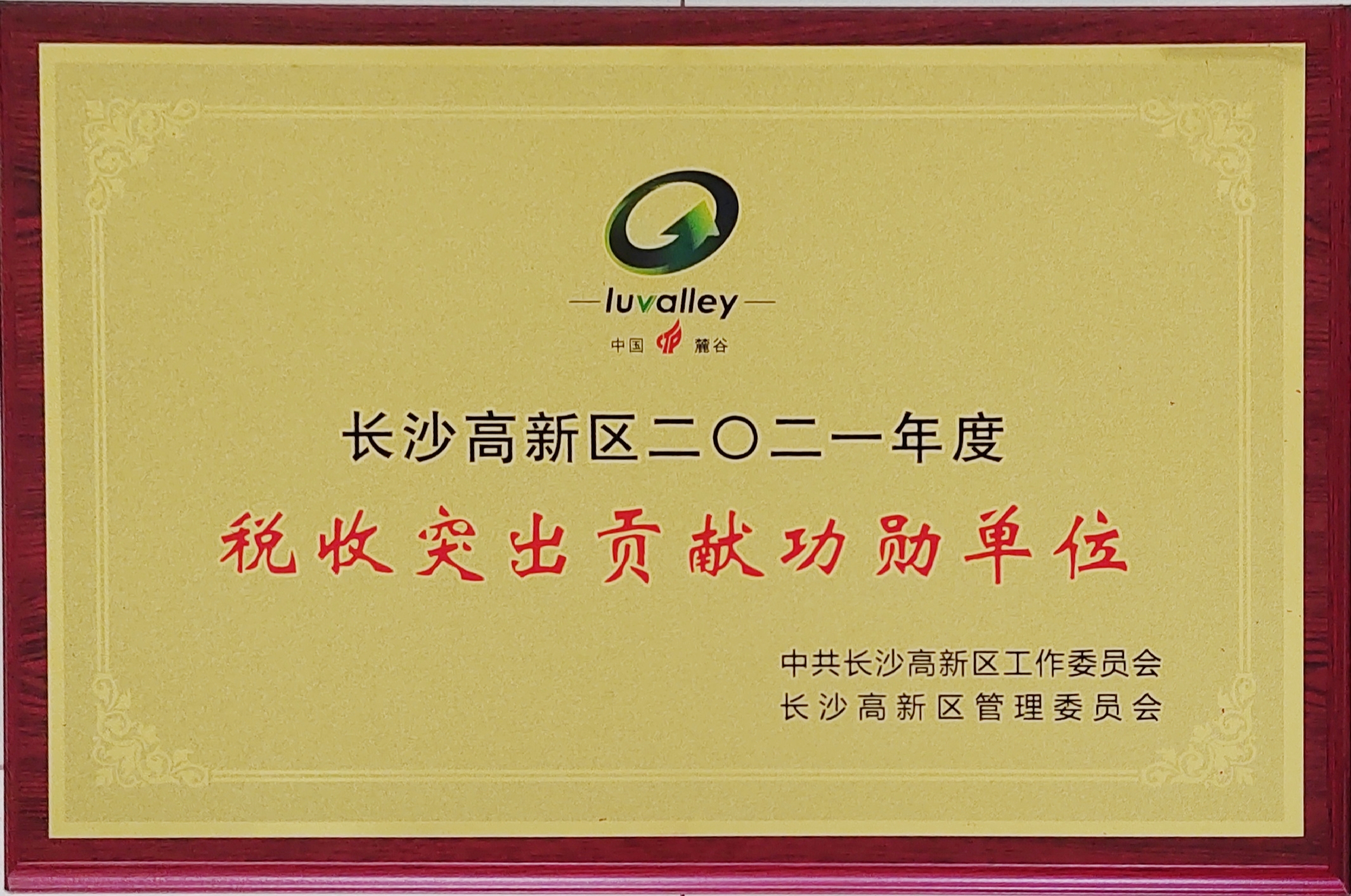 九芝堂蟬聯(lián)長沙市高新區(qū)“稅收突出貢獻功勛單位”！