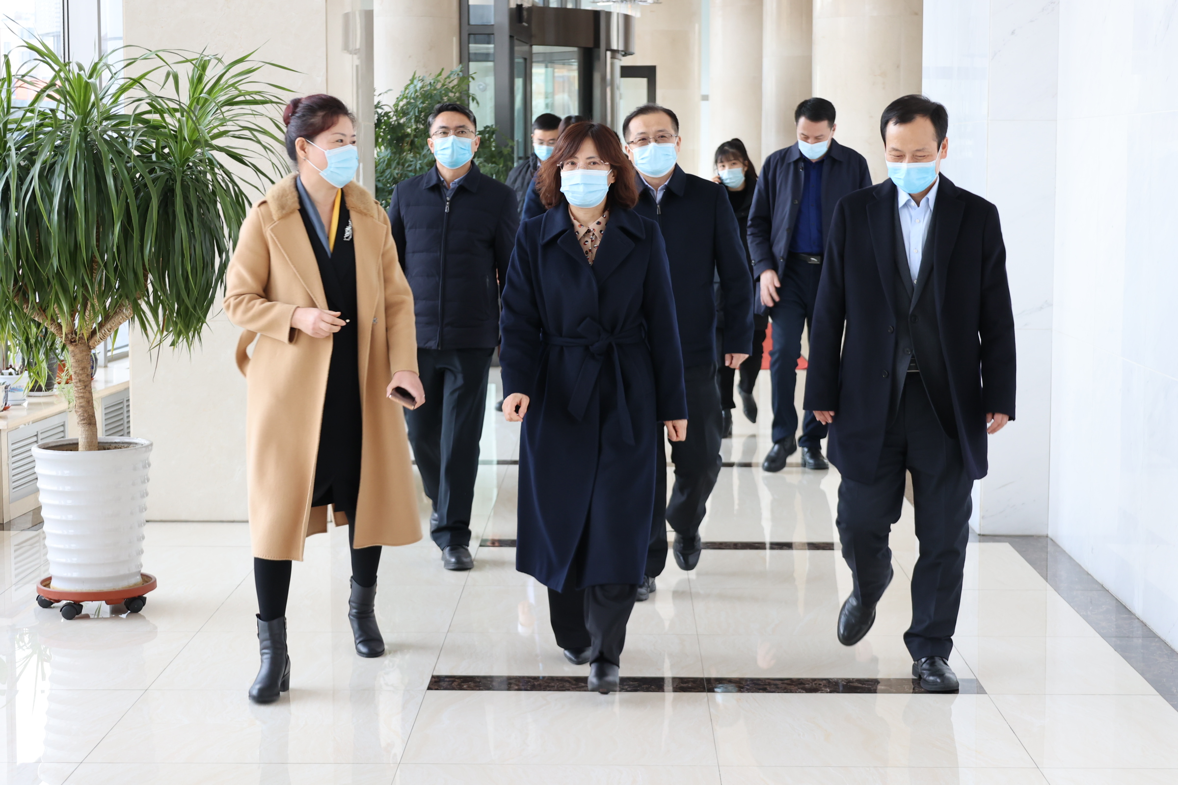 黑龍江省牡丹江市委常委、組織部部長(zhǎng)張鴻雁走訪(fǎng)友搏藥業(yè)